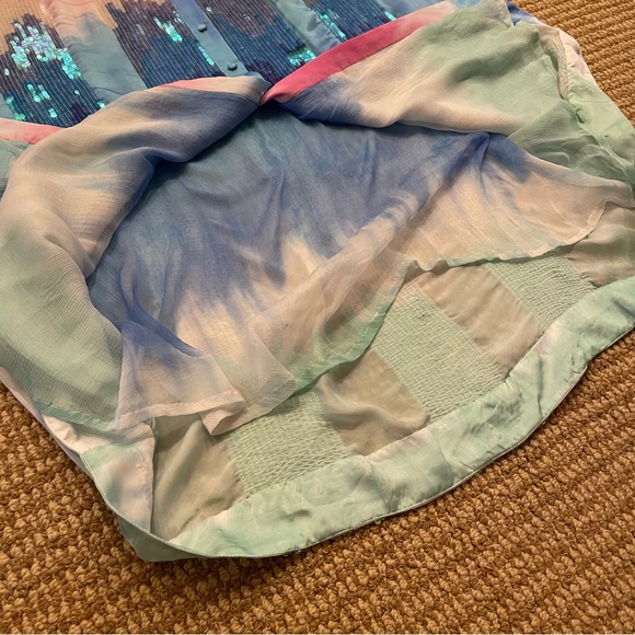 Retrofete Dessa Dress Unicorn Dip Dye Small NWT - Picture 11 of 13